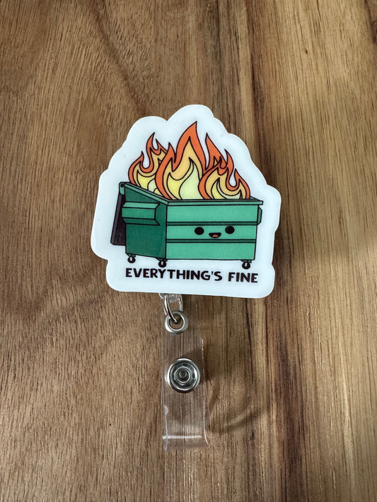 Everything's Fine Badge Reel